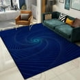 thumbnail image 1 of Creative Vortex Large Rugs for Living Room Sofa 140x200cm Fashion Visual Illusion Bedroom Decoration Carpet Washable Floor Mats, 1 of 5