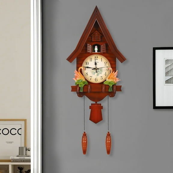 Creative Wall Clock for Living Room&Home Decor Christmas Clock Gifts Wall Mount