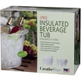 thumbnail image 1 of Creative Ware Clear Plastic Insulated Party Tub, 6 Gallon, 1 of 3