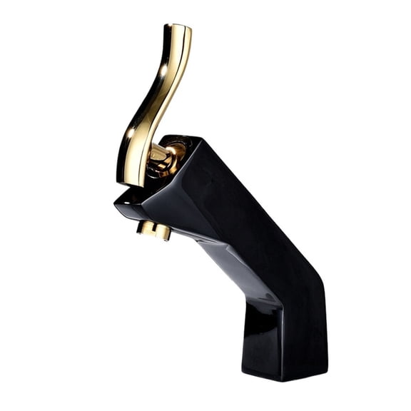 Creative Wash Basin Faucet, Hot And Cold Bathroom Sink Taps, Single Hole Toilet Bathroom Faucets, Brass Deck Mounted Water Tap - Modern Design