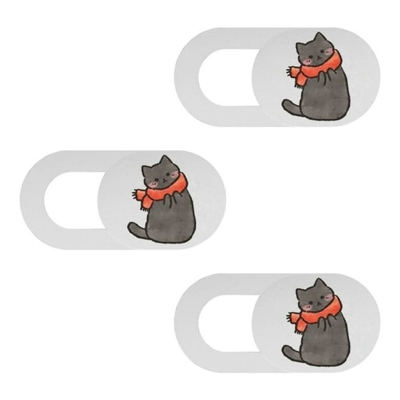 Cute Animal Shaped Camera Cover Lens Protector for Smartphones Tablets Laptops Ensuring Privacy and Scratch Resistance