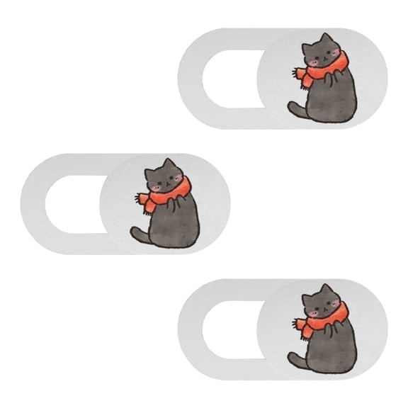 Cute Animal Shaped Camera Cover Lens Protector for Smartphones Tablets Laptops Ensuring Privacy and Scratch Resistance