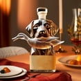 thumbnail image 1 of Creative Whiskey Decanter with Stopper Decorated with Puppy Design, Artistic Liquor Dispenser for Bourbon, Scotch, Vodka, Unique Barware Gift, 1 of 6