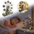 thumbnail image 1 of Creative Window Decoration Vintage Ferris Wheel Wind Up_To-y Music Box for Home Club Display Decoration Window Decorations, 1 of 9