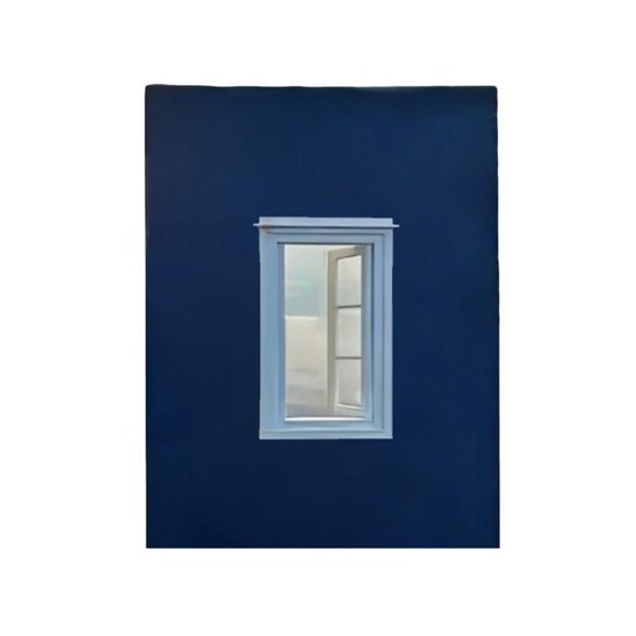 Creative Window Photography Prop With Classic Pane, Minimalist Square, And Arched Designs For Travel, Portrait, And Landscape Pictures, Lightweight Portable 20 X 15 Cm Paper Frame (A)