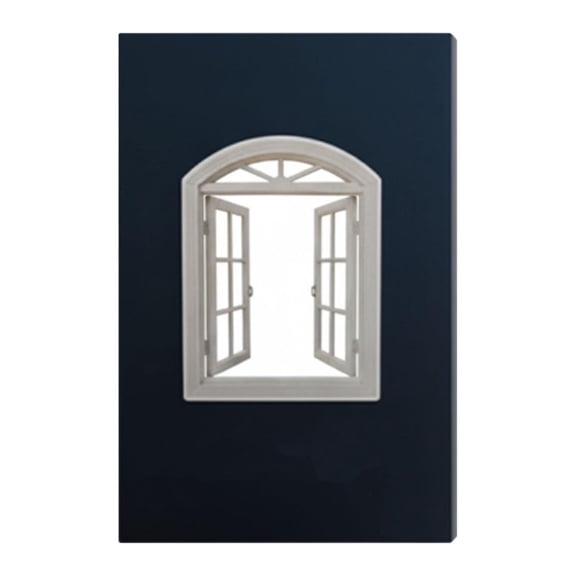 Creative Window Props, Portable Durable Creative Window Frame Photography Props, Photography Creative Photos Prop for Outdoor Travel Touring Photography DIY Art Accessory, 1Pc(White1,7.8x5.9")