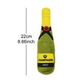 thumbnail image 1 of Creative Wine Bottle Shape Dog Toys Pet Toy Plush Filled Squeaky Bite-Resistant Pet Supplies Champagne, 1 of 6