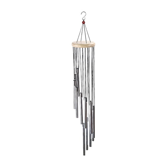Creative Wood Metal Wind Chime for Car & Home Decor,Multi-tube Door Hanging with Cerium,Housewarming Gift