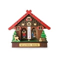 thumbnail image 1 of Creative Wooden House Barometer Thermometer,Wall Mounted Weather Hygrometer Home, 1 of 4