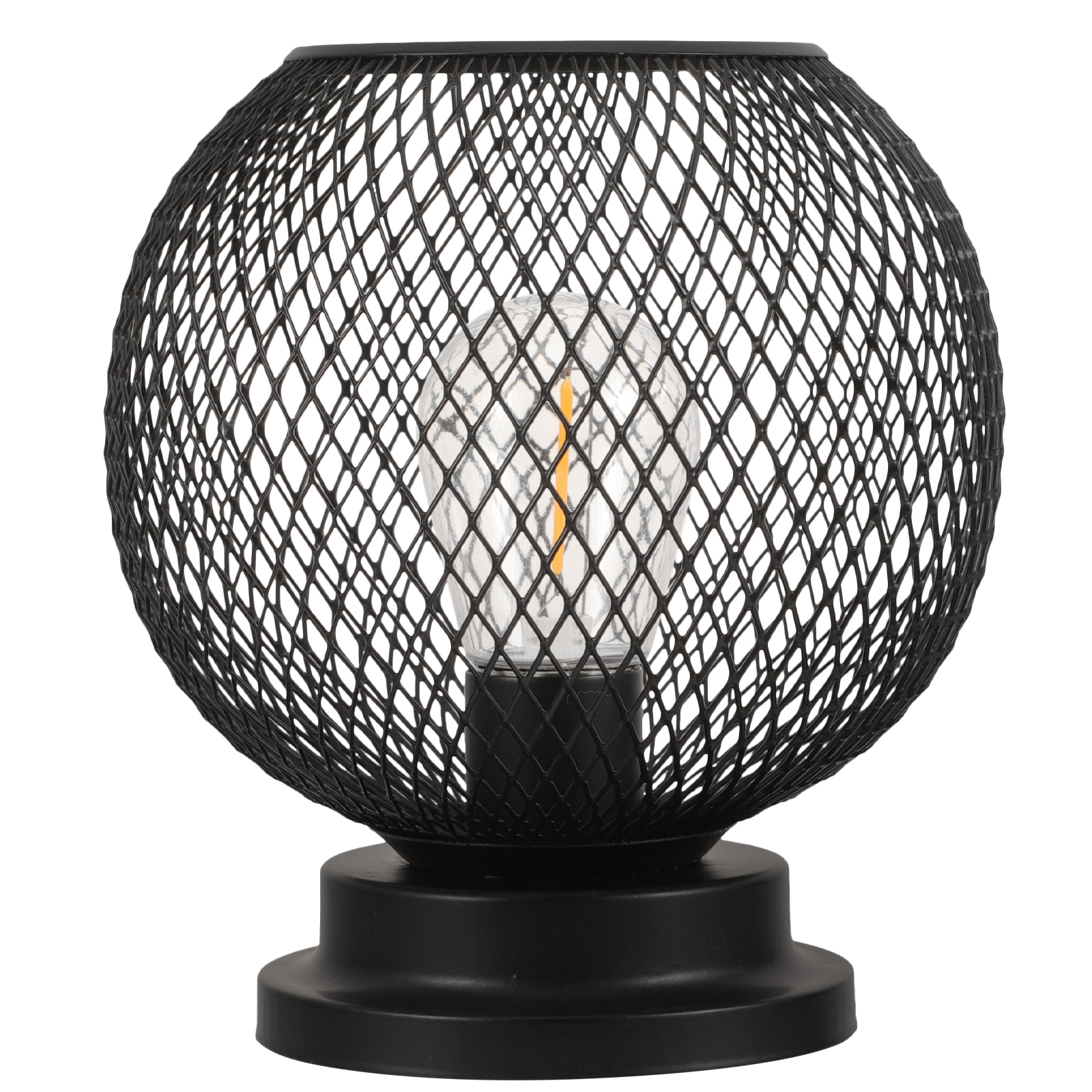 Yueyihe Creative Wrought Iron Hollow Spray Paint Night Light Decor Desk