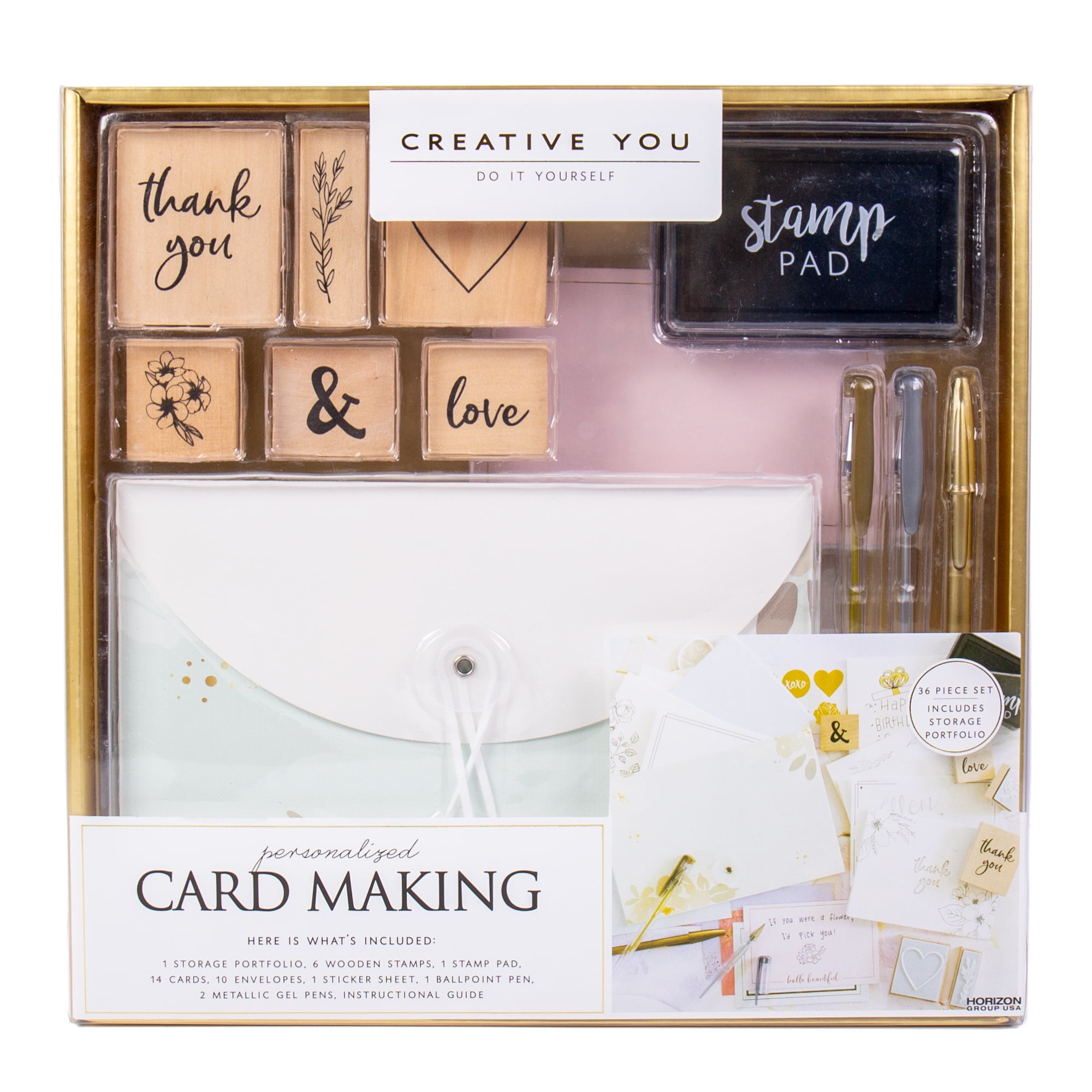 Creative You Personalized CardMaking Set, Boys and Girls, Teen, Ages