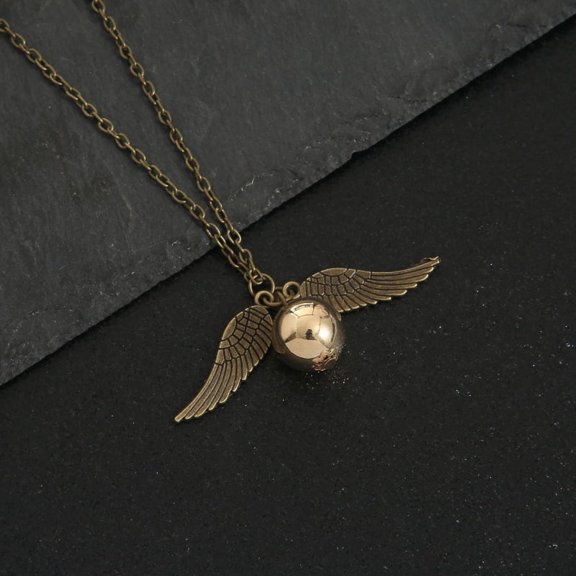 Tianhu Vintage Bronze Thief Pendant Necklace Unisex Fashion Accessory Necklace Birthday Gift for Teens