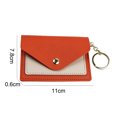 thumbnail image 1 of Creative fashion small card bag, key chain accessories-orange, 1 of 5