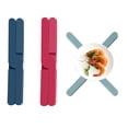 thumbnail image 1 of Creative folding heat insulation mat, anti-scald, heat-resistant silicone anti-slip in kitchenStyle:Style 1;, 1 of 4