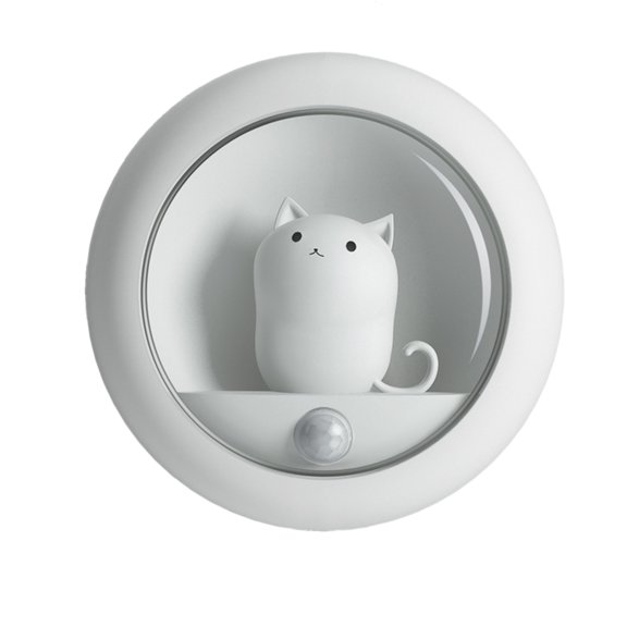 Creative for for Smart LED Night Light PIR Motion USB Rechargeable Bedside Lamp for Room Hallway Pathway