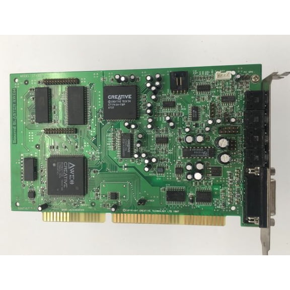 Creative labs sound blaster awe64 ct4500 isa sound card, dp/n 00095775