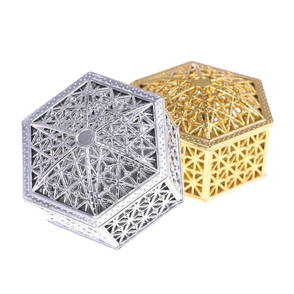 Creative plastic hexagon candy box wedding vintage chocolate gift treat boxes