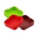 thumbnail image 1 of Creative square ashtray, fall-proof, high-temperature resistant ashtray, 1 of 5