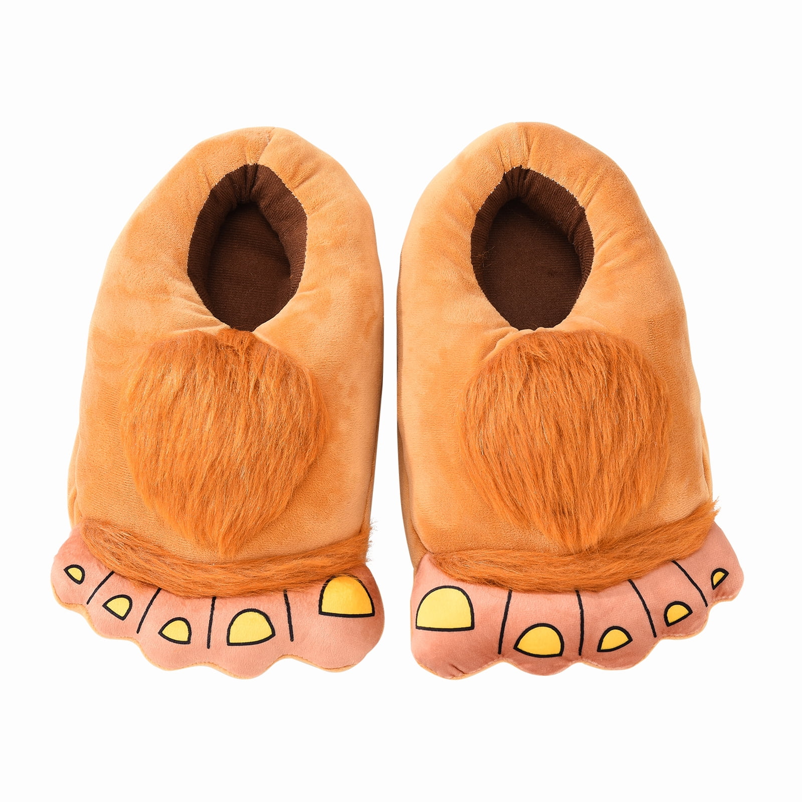 CreativeArrowy Furry Monster Adventure Slippers Comfortable Novelty Warm Winter Hobbit Feet Slippers for Boys Girls Suitable for Women Size 5 5 9 5 a8925843 b89f 49e8 9a2a 7f0d499750a6.f5fc6b155f31ac81eface93b6120a63c