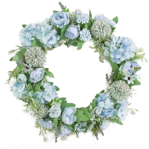 CreativeArrowy Peony Wreath Flower Wreath 15.7in Front Door Fall Wreath Autumn Wreaths for Wedding Wall Indoor Outdoor Decor