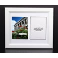 thumbnail image 1 of CreativePF 2 Opening Glass Face White Picture Frame to Hold 5 by 7 inch Photographs Including 10x12-inch White Mat Collage, 1 of 6