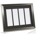 thumbnail image 1 of CreativePF- Event Photo Booth Frame - Holds 1- 2x6 with Mat to Display, Cherish and Preserve your Wedding Memories (Black Mat | Stainless Steel, Holds 5- 2x6), 1 of 3