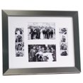 thumbnail image 1 of CreativePF- Wedding Photo Booth Frame - Holds 1- 2x6 with Mat to Display, Cherish and Preserve your Wedding Memories (Stainless Steel | White Mat, 4x6 Double), 1 of 2