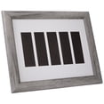 thumbnail image 1 of CreativePF- Event Photo Booth Frame - Holds 1- 2x6 with Mat to Display, Cherish and Preserve your Wedding Memories (White Mat | Driftwood Frame, Holds 5- 2x6), 1 of 1