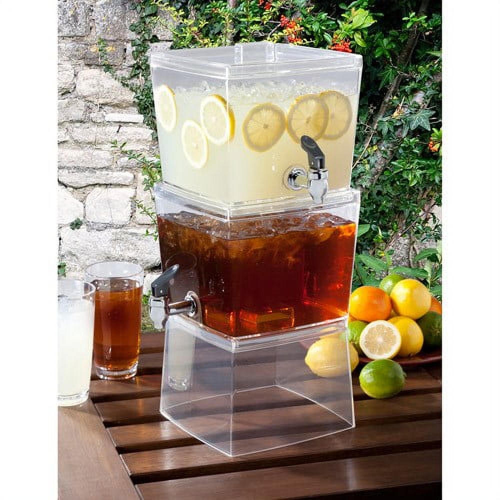 Creatively Designed Products 3 Gallon Clear  Stackable Beverage Dispenser - image 1 of 5