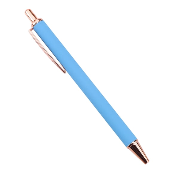 Creatives Office Advertising Gift Pen Ballpoint Pen Newss Model Business Glue-coated Matte Push-button Ballpoint Pen 2ml