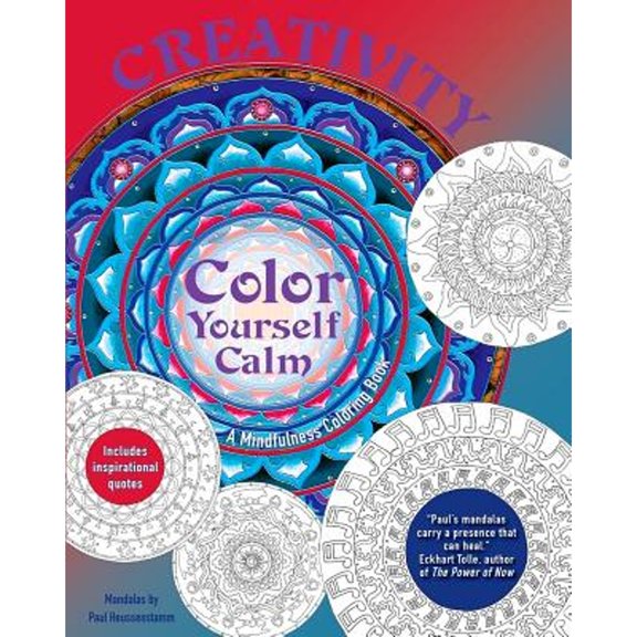 Pre-Owned Creativity: A Mindfulness Coloring Book (Paperback) 1438008376 9781438008370