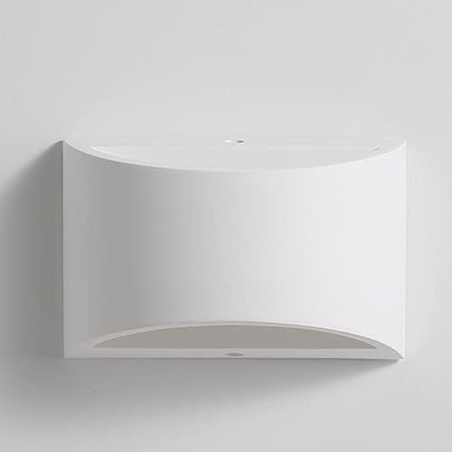 Creativity Geometry Up Down Glow Wall Lamp Anti-Breakage Plaster Lamp Body Wall Light Soft Light Eye Protection Bedroom Reading Light Living Room Restaurant Corridor Lights