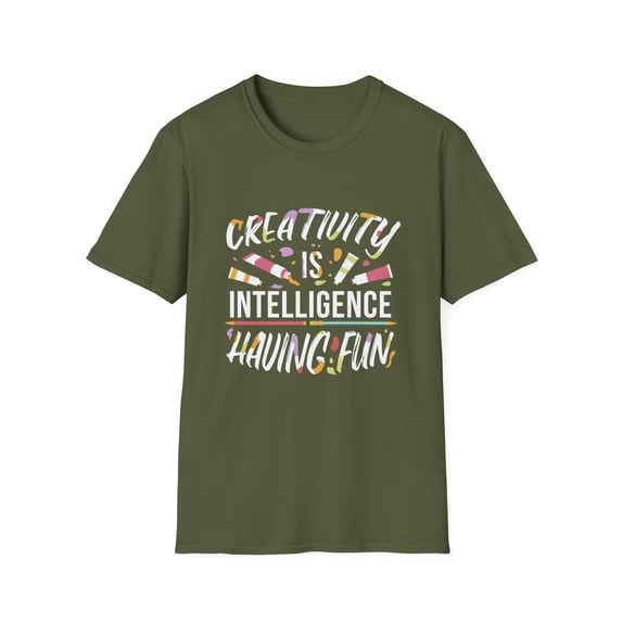 Creativity Intelligence Novelty Motivational Apparel Tees