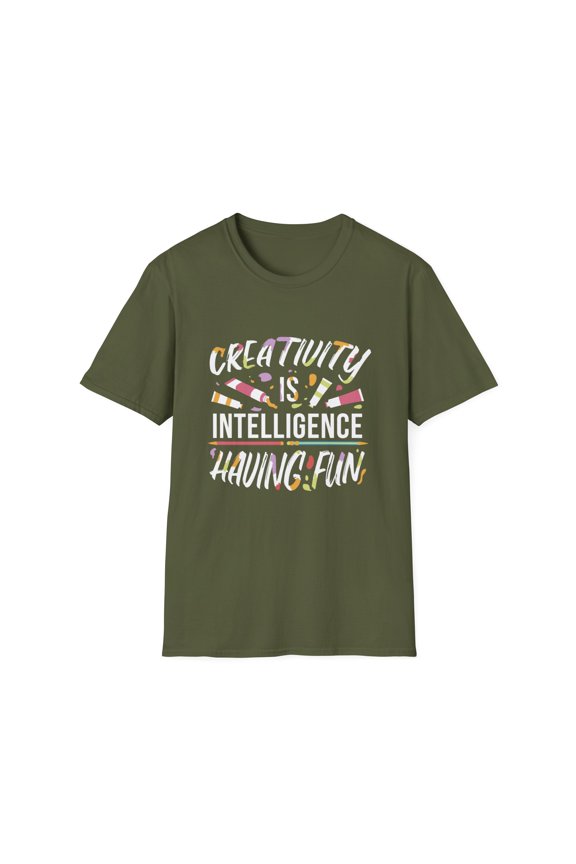 Creativity Intelligence Novelty Motivational Apparel Tees