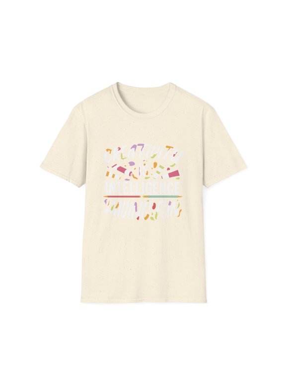 Creativity Intelligence Novelty Motivational Apparel Tees