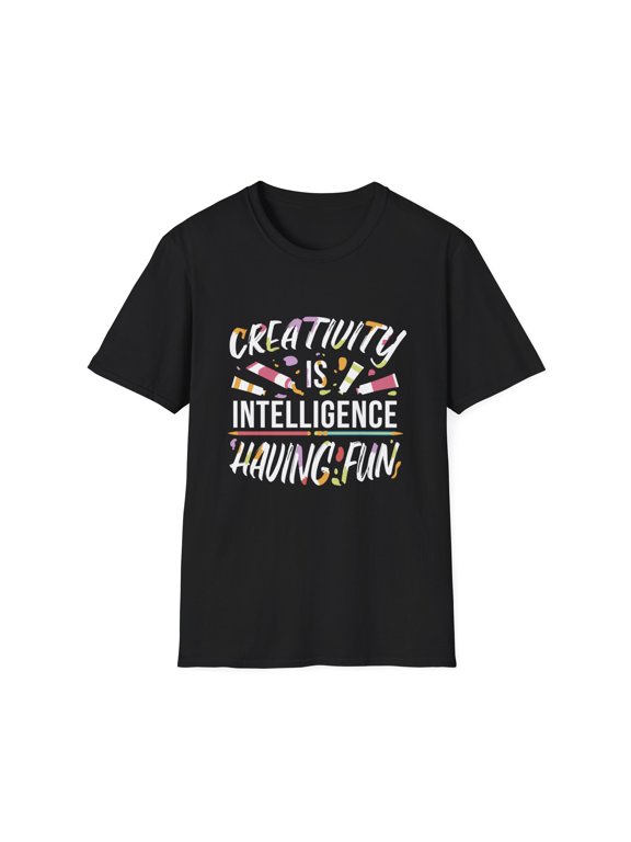 Creativity Intelligence Novelty Motivational Apparel Tees