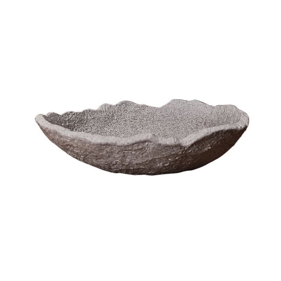 Creativity Irregular Edges Floral Saucer Home Simple Ceramic Chinese Drip Tray