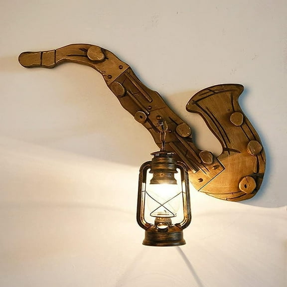 Creativity Metal Antique Horse Lamp Industrial Loft Retro Wall Light Edison Farmhouse Wall Hanging Lantern E27 Homestay InnDecorative Wall Lighting Fixture