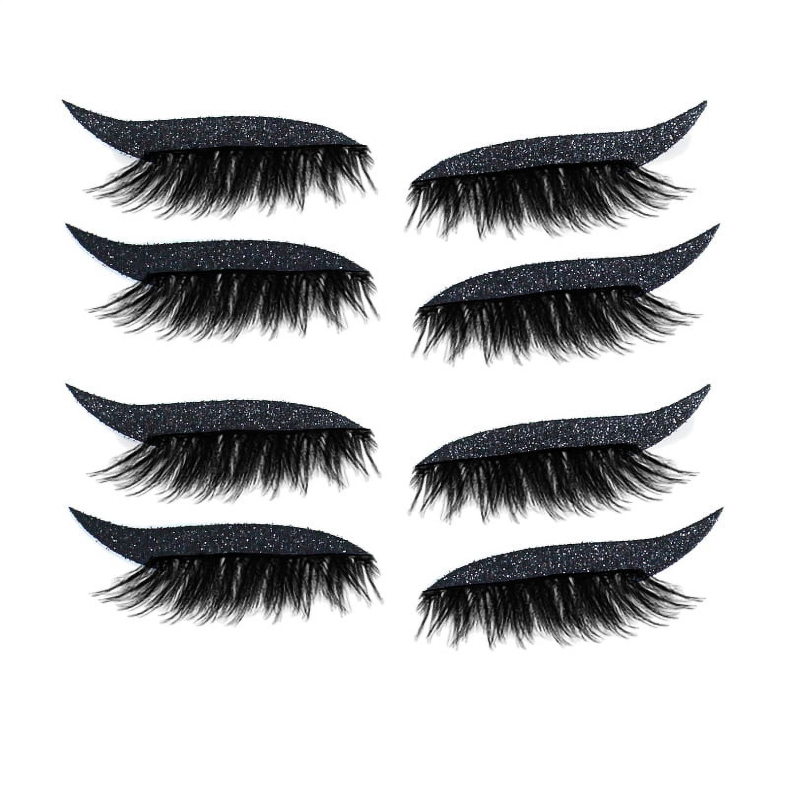 Creativity Reusable Eyeliner And Eyelash Stickers Waterproof Long