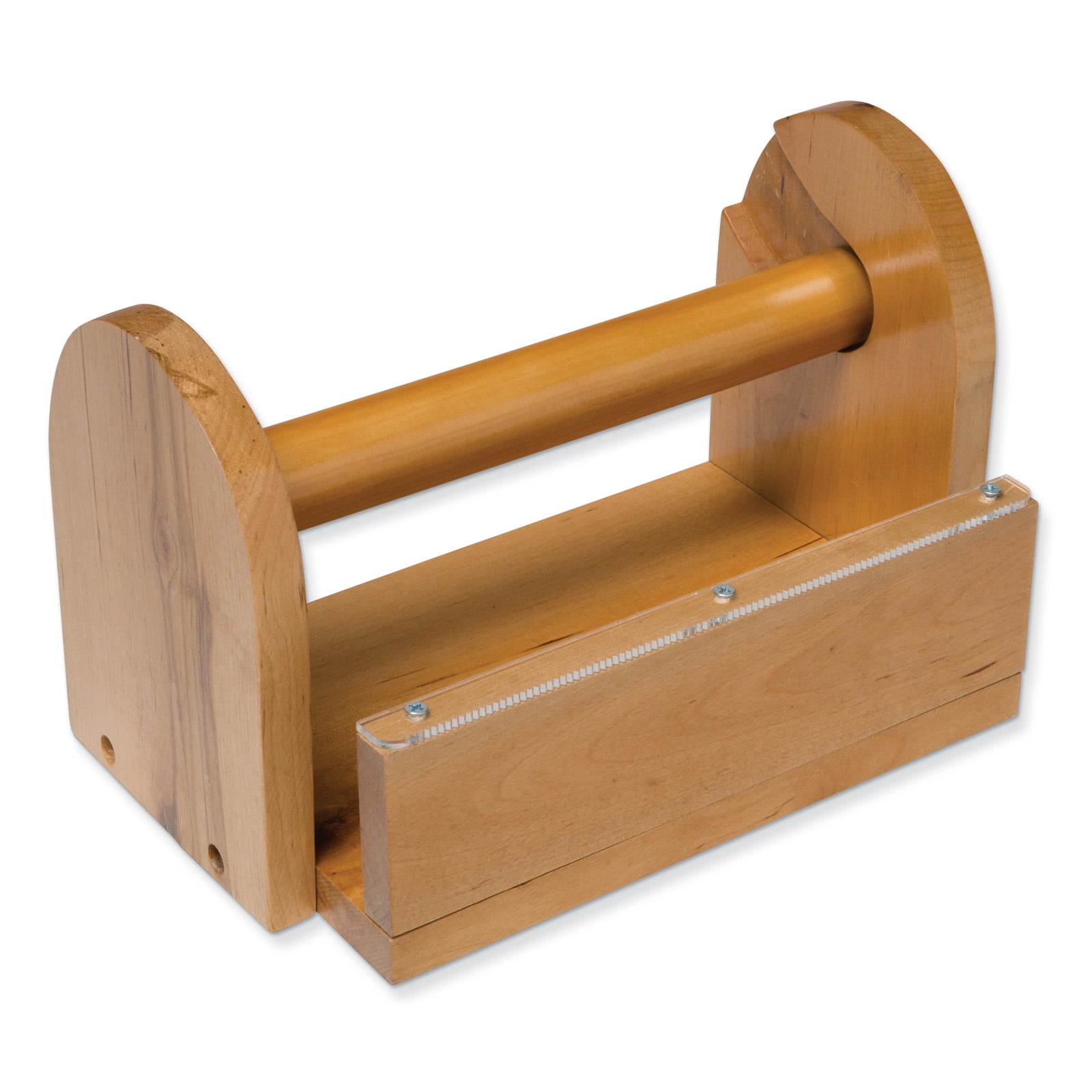 Creativity Street Wood Masking Tape Holder - Holds Total 8 Tape(s) - Wood - Brown - 1 Each