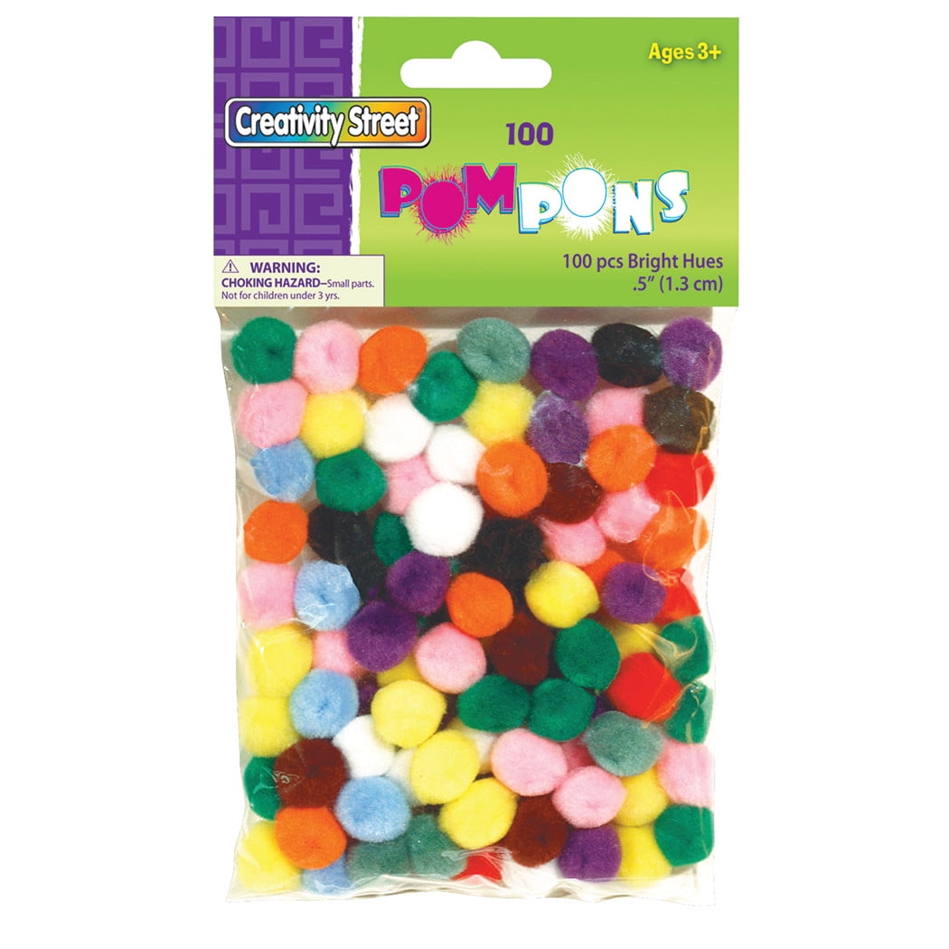 Colorations - Mini Pom Pomps Various, 450pcs.