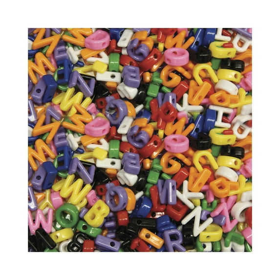 Creativity Street, PAC3253, Upper Case Letter Beads, 288 / Pack, Assorted