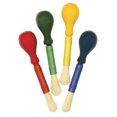 thumbnail image 1 of Creativity Street® Beginner Paint Brushes, Bulb Knob Handle - 6 Packs of 4, 1 of 2