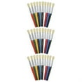 thumbnail image 1 of Creativity Street Beginner Paint Brushes Round Stubby Brushes 10 Assorted Colors 7.5" Long 10 Per, 1 of 2