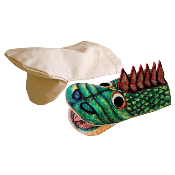 Creativity Street Canvas Hand Puppets, Mouth, 9.5" x 5.25", 6 Pieces