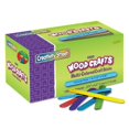 thumbnail image 1 of Creativity Street Colored Wood Craft Sticks, 4.5" x 0.38", Assorted, 1,000/Box, Each, 1 of 3