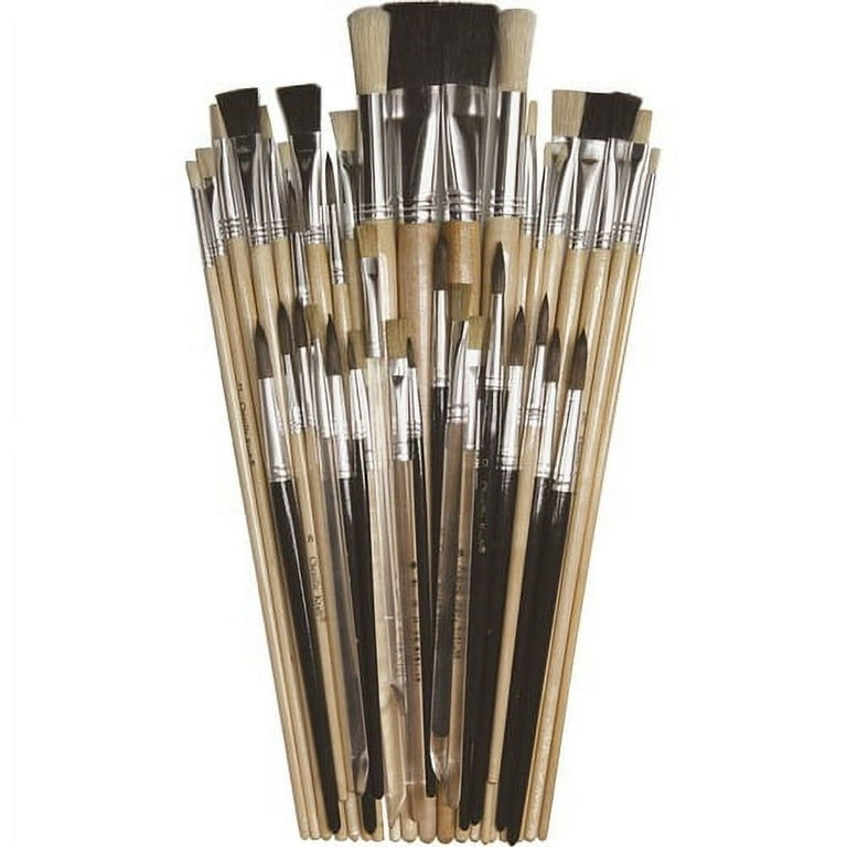 Creativity Street Colossal Crafts Brush Assortment - 1 Brush(es) - Aluminum Ferrule Creativity Street Colossal Crafts Brush Assortment - 1 Brush(es) - Aluminum Ferrule