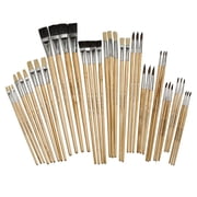 Creativity Street Colossal Crafts Value Brush Set, 40 Brushes
