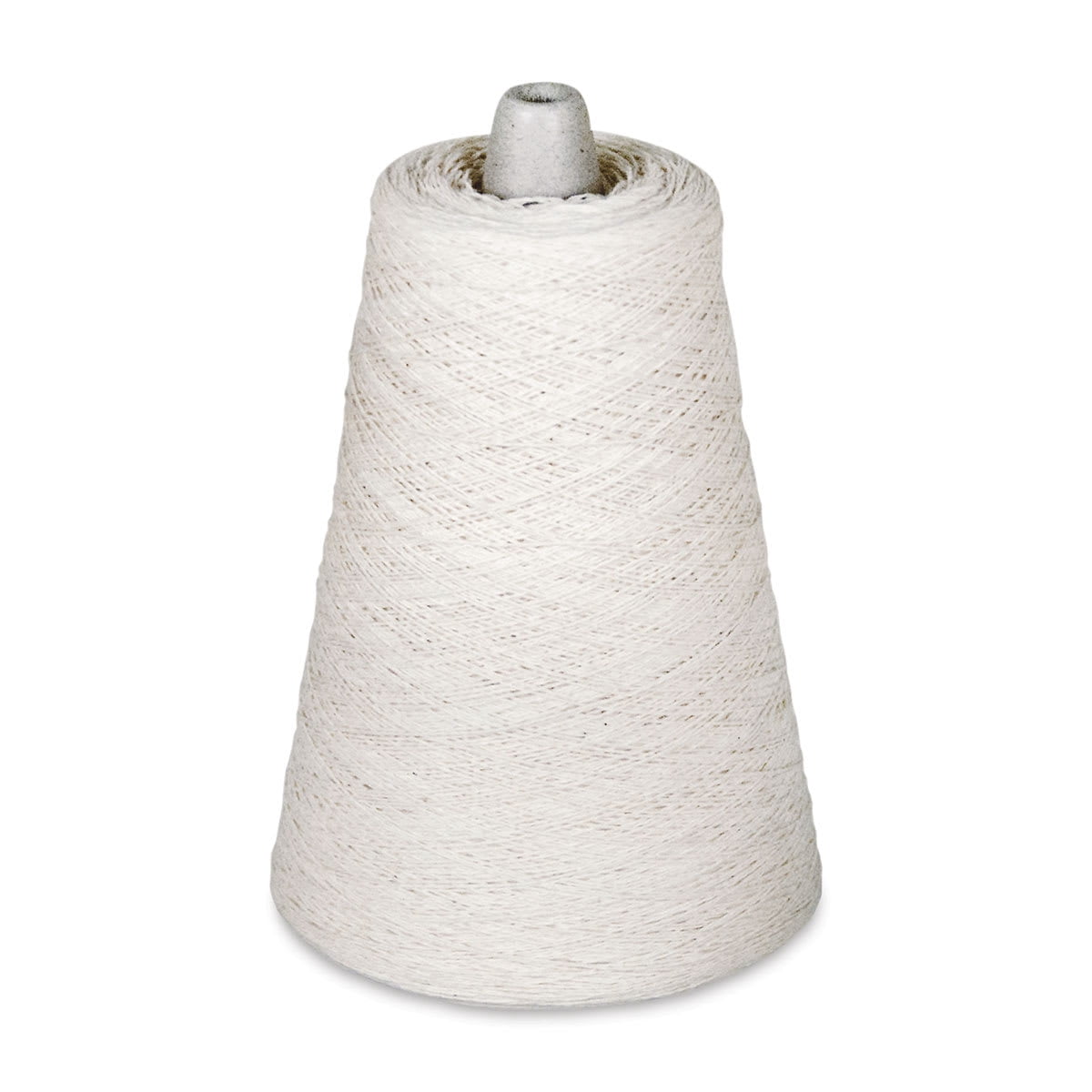 Natural Cotton Warp Yarn, 800 Yards, White