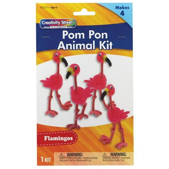 Creativity Street Craft Kit - Flamingos - 6 Each